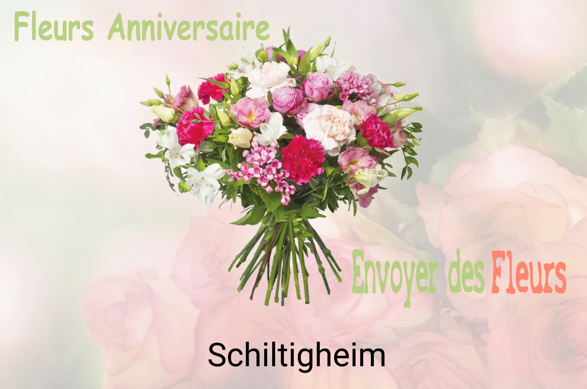 Bouquet de fleurs d’anniversaire livré à Schiltigheim